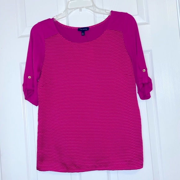 The Limited Pink T-shirt Blouse - Picture 2 of 9